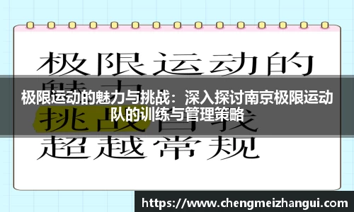 极限运动的魅力与挑战：深入探讨南京极限运动队的训练与管理策略